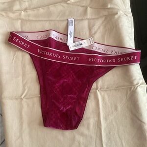 Victoria's Secret Deep Red Panties